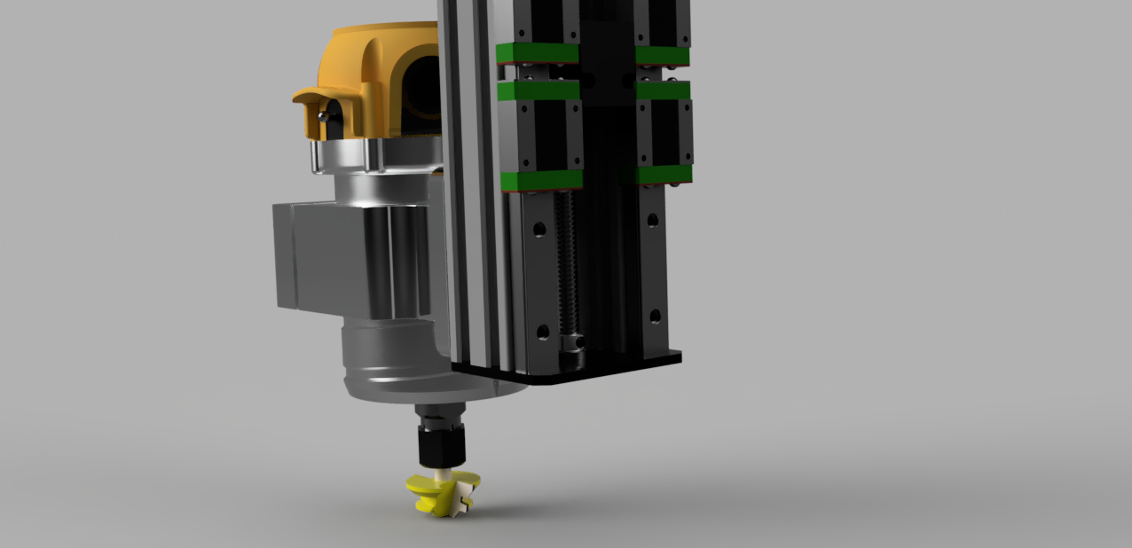 带Avid CNC DW618底座适配器